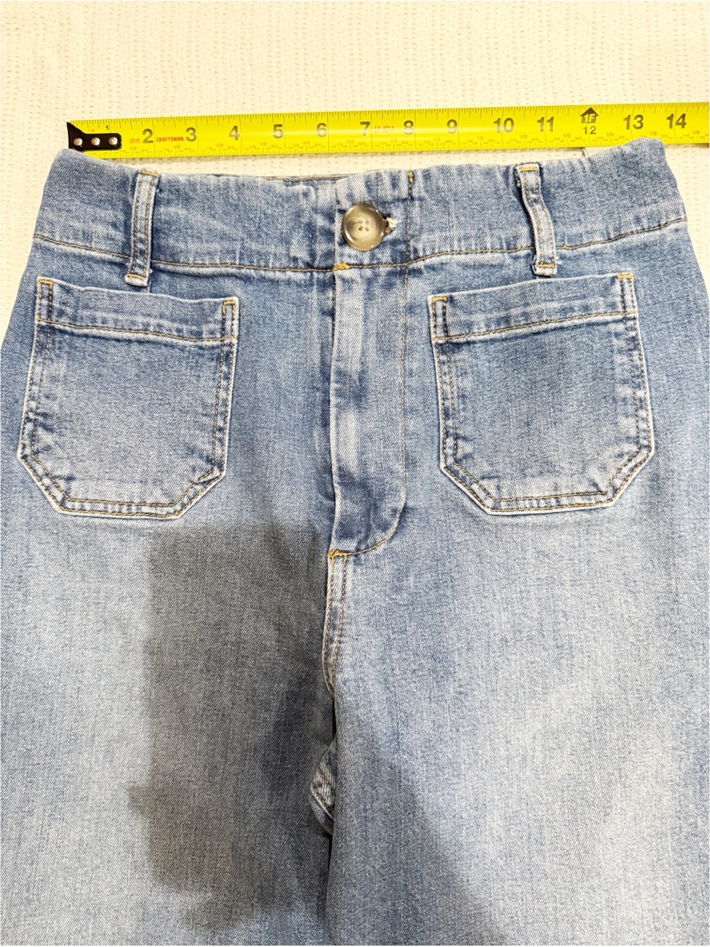 Pilcro The Skipper Cropped Wide-Leg Jean 28 - Picture 8 of 14